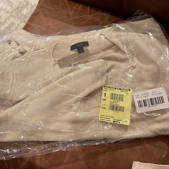 J. Crew Sweaters J Crew Linen Juliette Cardigan Nwt Poshmark